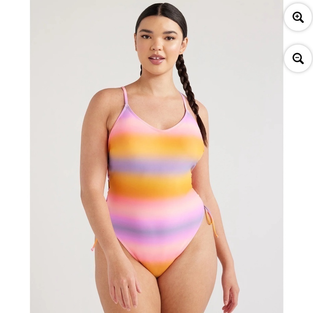 No Boundaries tie dyed one piece swimsuit,  various sizes